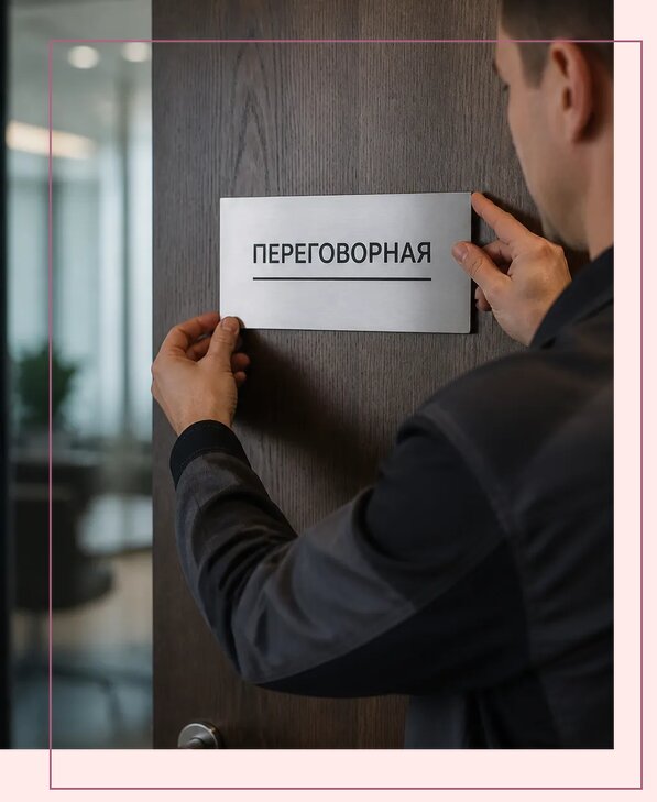 Табличка на дверь с режимом работы в Протвине от 3561 р. | Аванза-Прн